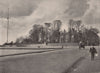 Hampstead Heath. The Flagstaff & Jack Straw's Castle approach. London 1896