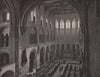 St. Bartholomew's-the-Great. London. Churches 1896 old antique print picture