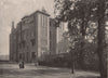 The old Royal College of Music. London. Education 1896 antique print