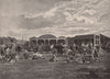 The Scottish Gathering at Stamford Bridge (1895). London 1896 old print