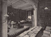 Library of the Royal Colonial Institute. London 1896 old antique print picture