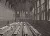 Christ's Hospital. The Dining Hall. London 1896 old antique print picture