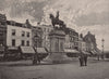 Lord Strathnairn's Statue. London 1896 old antique vintage print picture