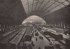 St. Pancras Station. The Interior. London. Railways 1896 old antique print