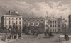 REGENT'S PARK. St. Andrews Place. London. SHEPHERD 1828 old antique print