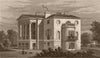 REGENT'S PARK. South Villa (now Regent's University). London. SHEPHERD 1828