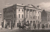 HYDE PARK CORNER. Apsley House. London. SHEPHERD 1828 old antique print
