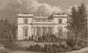 REGENT'S PARK. Hanover Lodge. London. SHEPHERD 1828 old antique print picture