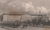 REGENT'S PARK. East side of Park Square, and Diorama. London. SHEPHERD 1828