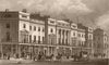 REGENT STREET. Part of West Side II. London. SHEPHERD 1828 old antique print