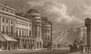REGENT STREET. Harmonic Institution. London. SHEPHERD 1828 old antique print