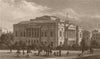 ST. JAMES'S PARK. York House. London. SHEPHERD 1828 old antique print picture