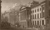 St. Paul's School. London. SHEPHERD 1828 old antique vintage print picture