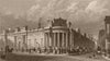 BANK OF ENGLAND. North & west front from Lothbury. London. SHEPHERD 1828 print