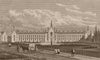 HIGHGATE. Whittington's Alms houses (moved 1966). London. SHEPHERD 1828 print