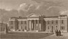 HOXTON. Haberdasher's Alms houses. London. SHEPHERD 1828 old antique print
