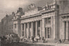 MARK LANE. The New Corn Exchange. London. SHEPHERD 1828 old antique print