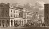 HAYMARKET. Italian Opera House. London. SHEPHERD 1828 old antique print