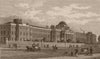 SOUTHWARK. New Bethlem Hospital, St. George's Fields. London. SHEPHERD 1828