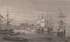 LIMEHOUSE. The Limehouse Dock/Basin, Regent's Canal. London. SHEPHERD 1828