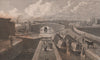 REGENT'S CANAL. Double lock & east entrance to Islington Tunnel. SHEPHERD 1828