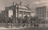 REGENT'S PARK. Doric Villa. London. SHEPHERD 1828 old antique print picture