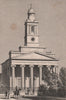 BELGRAVIA. St. Peter's Church, Eaton Square. London. SHEPHERD 1828 old print