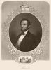 AMERICAN CIVIL WAR. President Abraham Lincoln. Inset. Cabinet Council 1864
