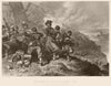 AMERICAN CIVIL WAR. Battle of Ball's Bluff. Rescuing Baker's body. Virginia 1864