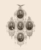 AMERICAN CIVIL WAR. Admirals DuPont Goldsborough Dahlgren Stringham Winslow 1864