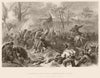 US CIVIL WAR. Capture of Fort Donelson, Tennessee. Gen Smith's Div charge 1864