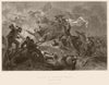 AMERICAN CIVIL WAR. Capture of Roanoke Island Zouaves charge North Carolina 1864