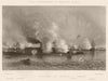AMERICAN CIVIL WAR. Hampton Roads naval battle. Merrimac & Monitor.Virginia 1864