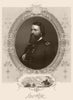 AMERICAN CIVIL WAR. General Pope. Inset. Battle of Cedar Mountain 1864 print