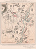 AMERICAN CIVIL WAR. Antietam, Sharpsburg and vicinity 1864 old antique map