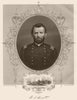 AMERICAN CIVIL WAR. General Ulysses S. Grant. Inset. Siege of Vicksburg 1864