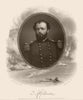 AMERICAN CIVIL WAR. Portrait of General Gillmore 1864 old antique print