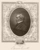 AMERICAN CIVIL WAR. Edward Everett. Inset. with Lafayette 1824 1864 old print