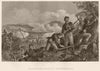 AMERICAN CIVIL WAR. Battle of Lookout Mountain, Georgia/Tennessee 1864 print