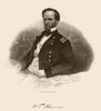 AMERICAN CIVIL WAR. Portrait of General W.T. Sherman 1864 old antique print