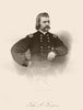 AMERICAN CIVIL WAR. Portrait of General John A. Logan 1864 old antique print