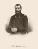 AMERICAN CIVIL WAR. Portrait of General Sheridan 1864 old antique print