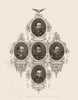 US CIVIL WAR Union Generals Howard Rousseau Grierson Slocum Jefferson Davis 1864