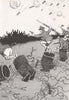 HEATH ROBINSON. American Barb Trowsers. First World War 1973 old vintage print