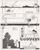 HEATH ROBINSON. Learning to swim 1973 old vintage print picture