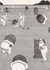 HEATH ROBINSON. Safety first cricket 1973 old vintage print picture