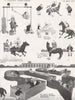HEATH ROBINSON. Training Polo Ponies 1973 old vintage print picture