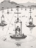 HEATH ROBINSON. Catching young tarpon. Fishing 1973 old vintage print picture