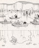 HEATH ROBINSON. The Margate fish thief. Fishing 1973 old vintage print picture