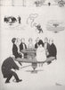 HEATH ROBINSON. The new gambling dance 1973 old vintage print picture